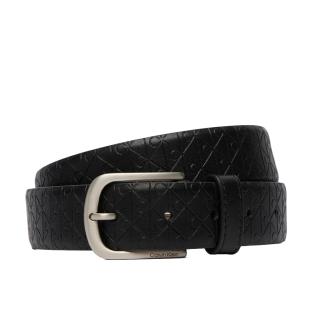 Cinturón negro para hombre Calvin Klein Jeans, estilo informal, con hebilla de pasador ver 0
