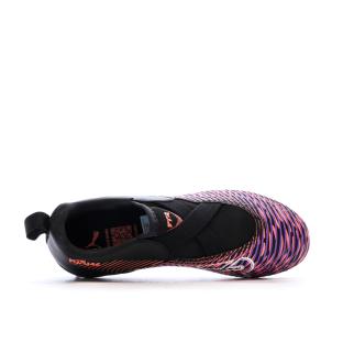 Chaussures de Foot Noires/Fushia Junior Puma Future 8 Match Ll FG vue 0