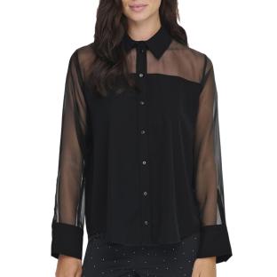 Chemise Noire Femme JDY Nana vue 0