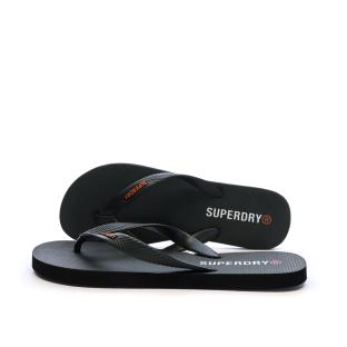 Tongs Noir Homme Superdry Core Essential Flip Flop vue 0