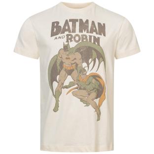 Men’s Beige DC Comics Batman & Robin Vintage T-shirt Photo of the Espace des Marques %store% store - view of %key%