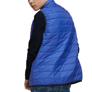 Doudoune sans manches Bleu Garçon Jack & Jones Wing vue 0