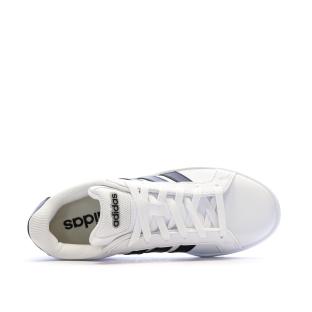 Baskets Blanc/Noir Adidas Grand Court 3.0 vue 0