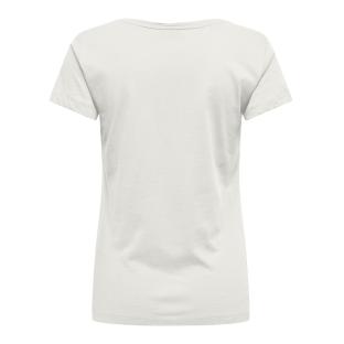 T-Shirt Blanc/Marine Femme JDY Paris vue 0