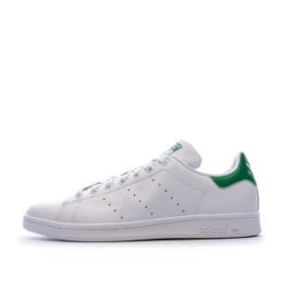 Baskets Stan Smith Blanches/Vertes Mixte Adidas M20324 vue 0
