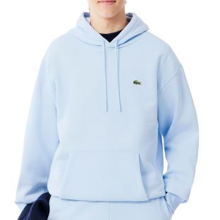Sweat à Capuche Bleu Ciel Homme Lacoste SH8863 vue 0