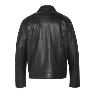 Blouson cuir Noir Homme Schott Mens Leather Jacket Schott vue 0
