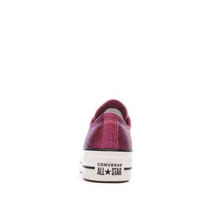 Women's Pink Sneakers Converse Chuck Taylor All Star Lift A05438C Photo of the Espace des Marques %store% store - view of %key%