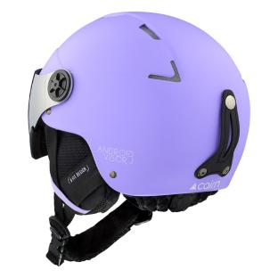 Casque de Ski Mauve Junior Android Viso vue 0