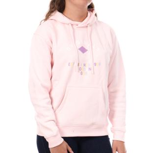 Sweat à Capuche Rose Femme Lee Cooper Octavi vue 0