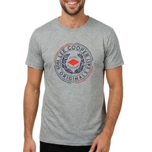 T-Shirt Gris Lee Cooper LCN822 vue 0