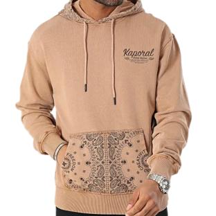 Sweat Marron Homme Kaporal ROHAN vue 0