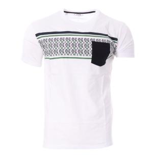 Camiseta hombre blanca/verde/negra RMS26 91264 ver 0