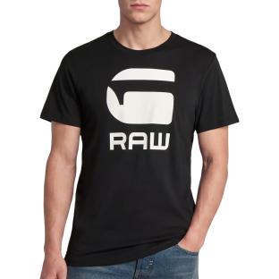 Schwarzes Herren-T-Shirt G-Star RAW Logo00 Ansicht 0