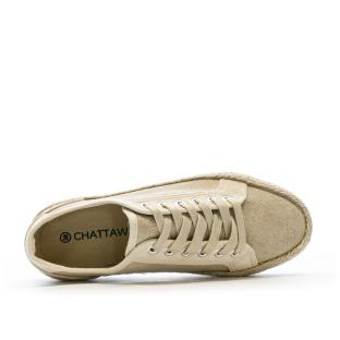 Baskets Sable Femme Chattawak Paco vue 0
