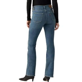 Jean 725 Bleu Bootcut Femme Levi's High Rise vue 0