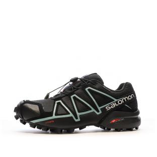 Chaussures de trail Noir/Bleu Femme Salomon Speedcross 4 W vue 0