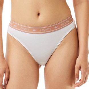 Lacoste Tanga Blanco/Rosa Mujer Más ver 0