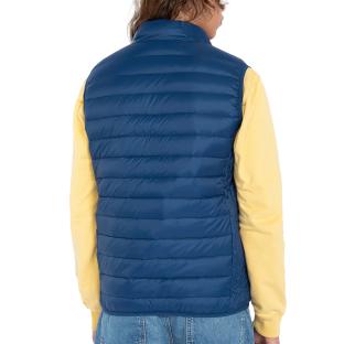 Chaqueta de pluma sin mangas Schott Azul Hombre OAKLANDVRS ver 0