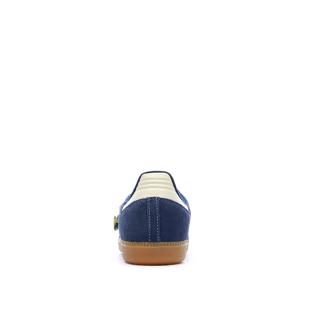 Baskets Bleu Marine/Blanc Homme Adidas Samba vue 0