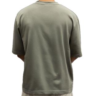 Camiseta de color caqui para hombre de Paname Brothers, oversize ver 0