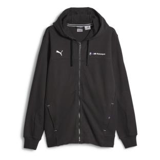 Sweat Noir à capuche Homme Puma Bmw vue 0