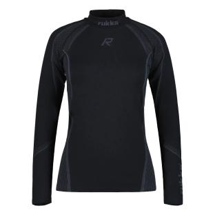 Camiseta técnica negra para mujer Rukka Toijala ver 0