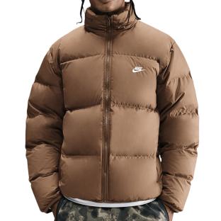Doudoune Marron Homme Nike M Sf Club Puffer vue 0