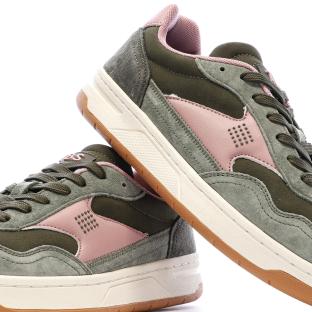 Baskets Kaki Femme TBS Tennis vue 0