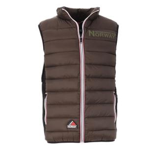 Geographical Norway Vikash Abrigo sin mangas marrón para hombre ver 0