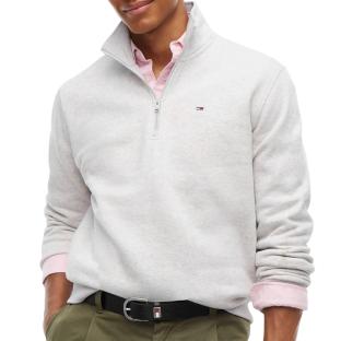 Graues Melange-Sweatshirt für Herren von Tommy Hilfiger aus Fleece Ansicht 0
