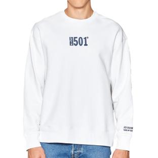 Sweat Blanc Homme Levis Relaxed Graphic vue 0