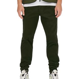 Chino Kaki Homme Only & Sons Onscam vue 0