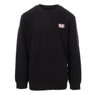 Sweatshirt Schwarz Männlich Vans Logo Fleece Ansicht 0