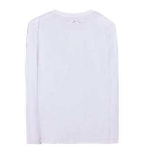 Men’s White Long-Sleeved T-Shirt by Teddy Smith – Jim Photo of the Espace des Marques %store% store - view of %key%
