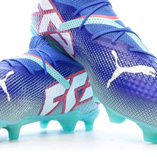 Chaussures de Foot Bleues Homme Puma Future 7 Pro FG/AG vue 0