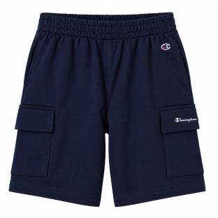Short Bleu Marine Garçon Champion Cargo vue 0
