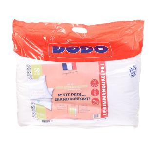 X2 Kissen „Blanc Dodo“ – Hoher Komfort, 50 x 70 Ansicht 0