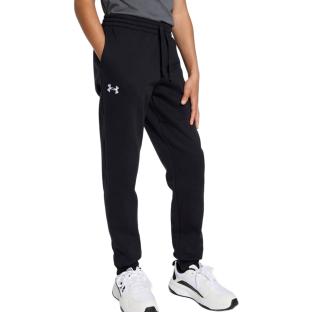 Pantalones de chándal negros para niño Under Armour UA Rival ver 0