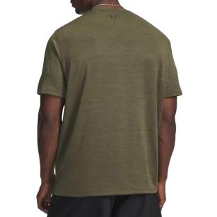 Maillot de Sport Kaki Homme Under Armour Ua Tech Vent vue 0