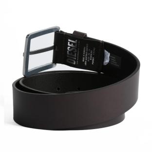 Cinturón marrón Diesel B-basic Belt ver 0