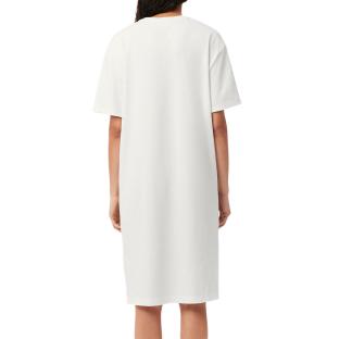 Robe Blanc Femme Lacoste Oversized EF2883 vue 0