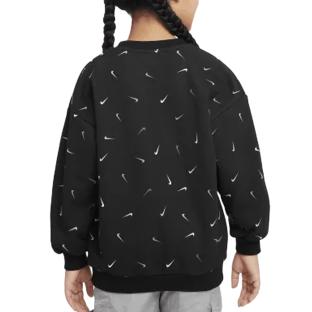 Sweat Noir Fille Nike Snack Pack vue 0