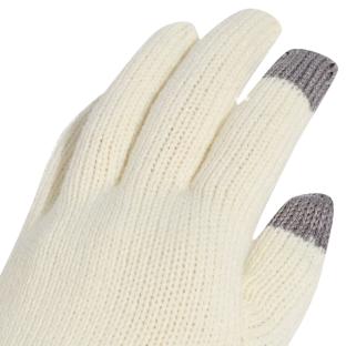 Guantes Ecru Blanco para hombre Adidas V Logo Grove ver 0