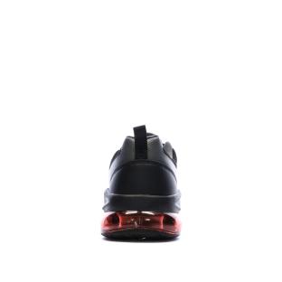 Baskets Noir/Rouge Garçon Kappa Logo Pylos vue 0
