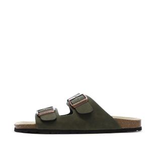 Sandales Kaki Homme Schott Arthur vue 0