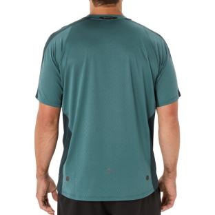 Camiseta Asics Fujitrail Azul Hombre ver 0