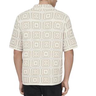 Chemise à Maille Ecru Homme Only & Sons Bart RLX 5 SS vue 0