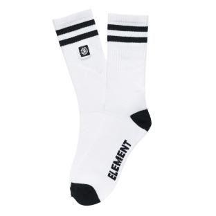 x1 Paires de Chaussettes Blanches/Noires Homme Element Clearsight Socks vue 0