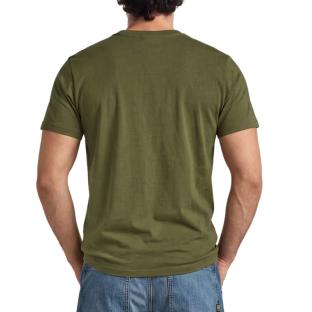 Dunkelgrünes Herren-T-Shirt von G-Star Raw D25949 DGR Ansicht 0